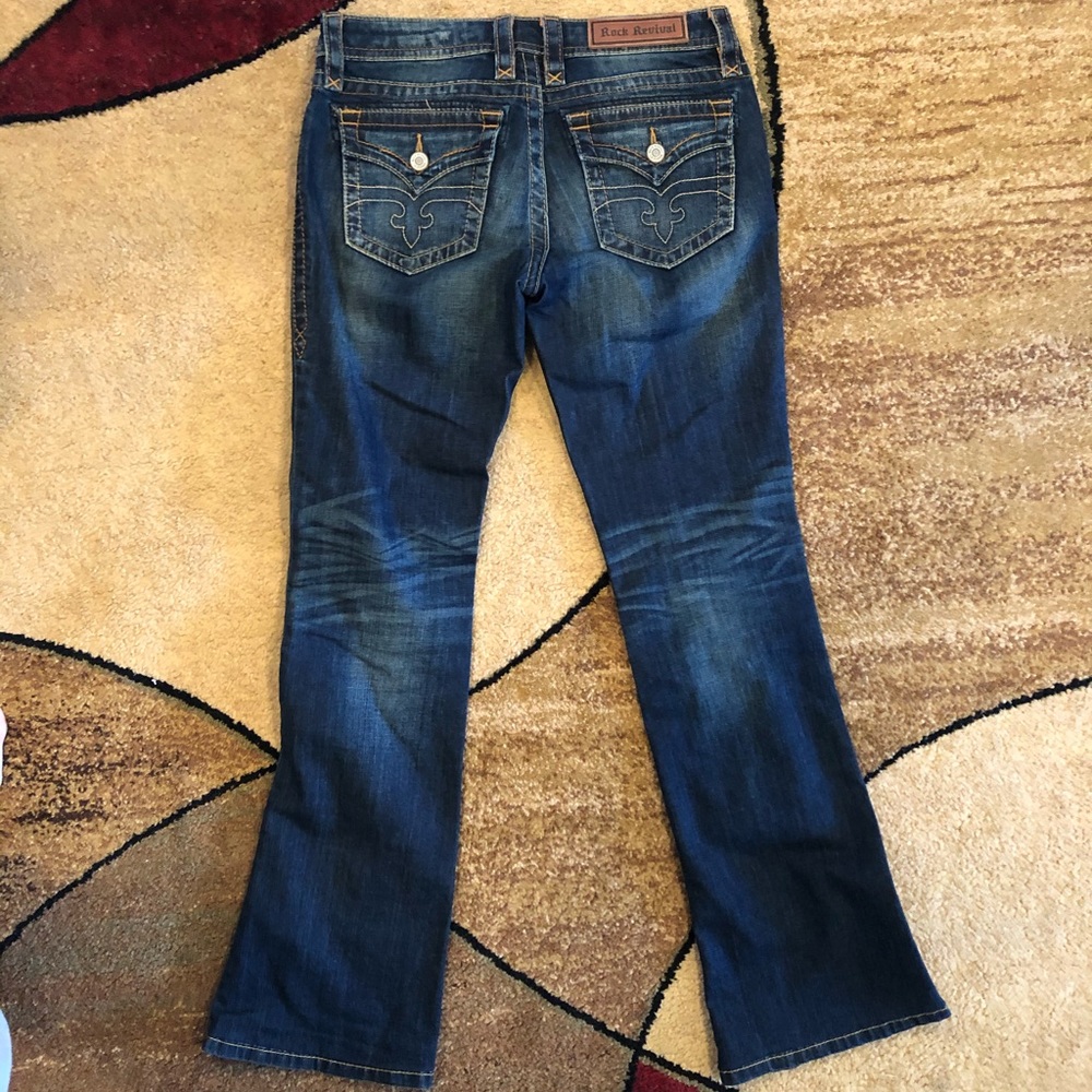 Women’s size 28 Rock Revival Jessica Denim